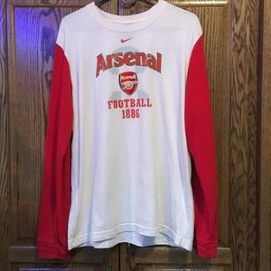 Nike Shirts - Arsenal Soccer Club long sleeve T-shirt Nike Shirts - Arsenal Soccer Club long sleeve T-shirt